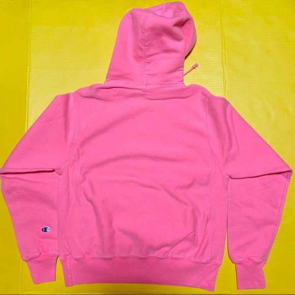 Champion hot pink woman’s hoodie vintage dye - Picture 3 of 3